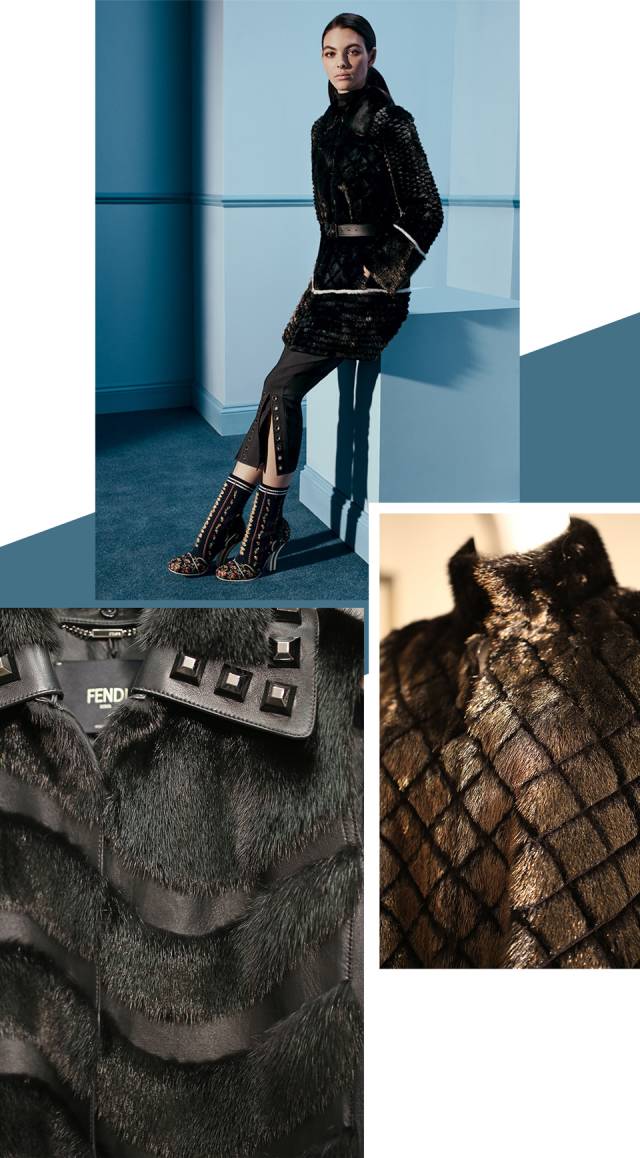 fendi经典皮草,fendi新款轻薄皮草