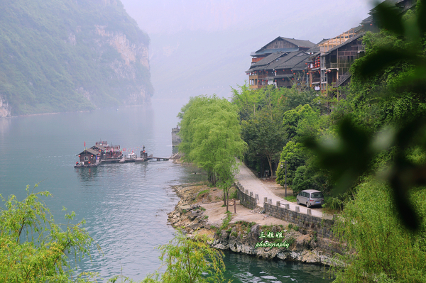 龚滩吴冠中乌江小镇 (乌江画廊龚滩古镇桃花源)