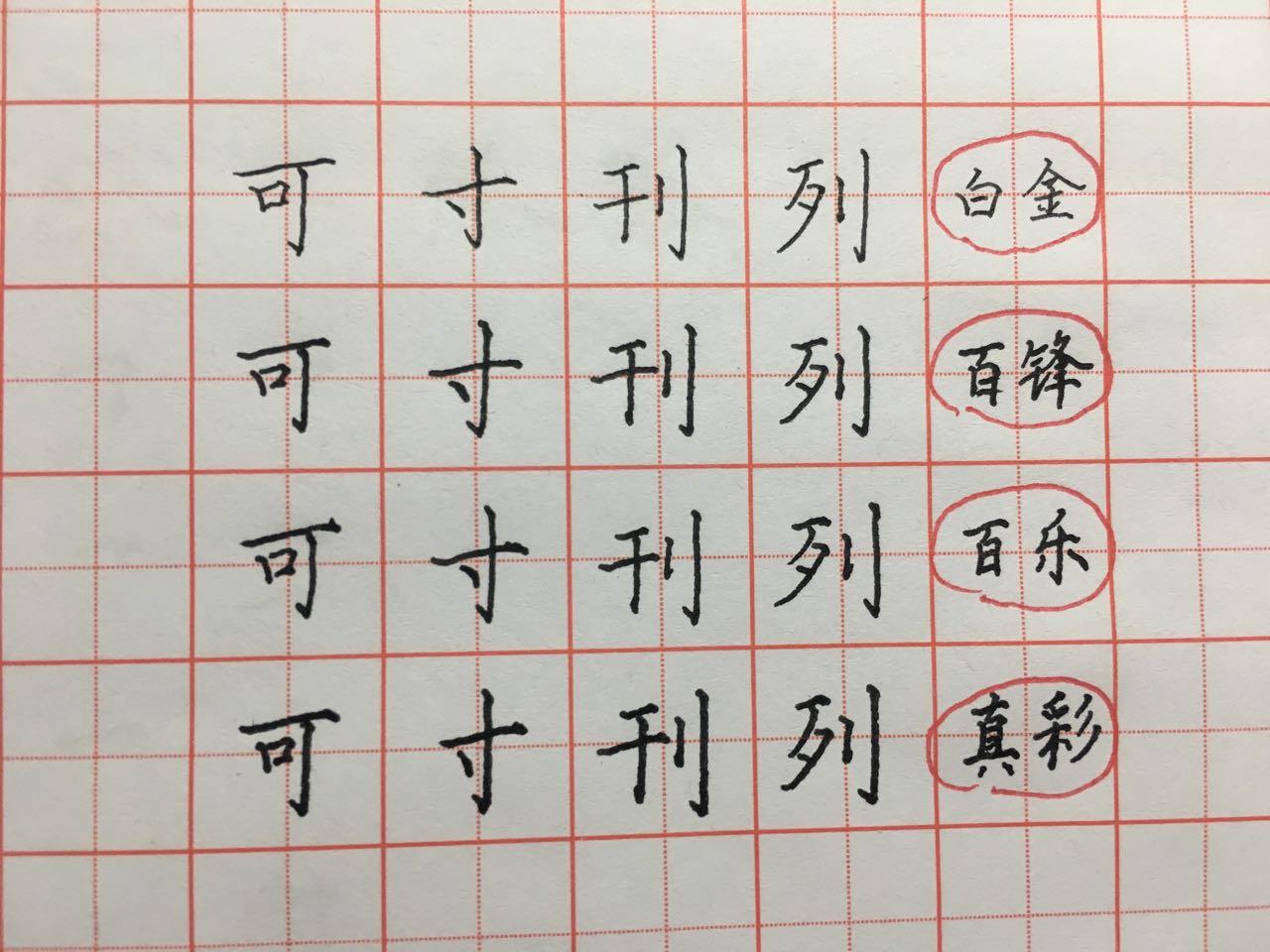 推荐硬笔行书钢笔,推荐性价比比较高的钢笔