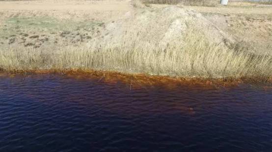 天津静海污水渗坑,华北现超级污水渗坑