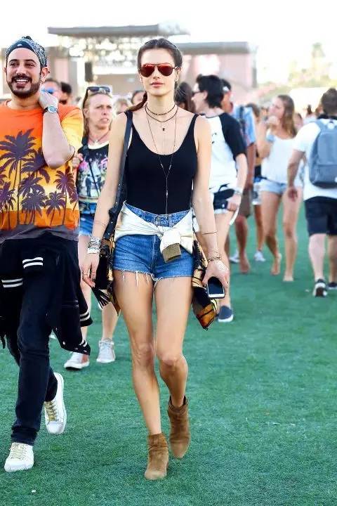 国际音乐节图片,音乐节穿搭元素