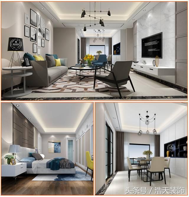 三正半山房子装修效果图,300平平层慵懒风装修风格