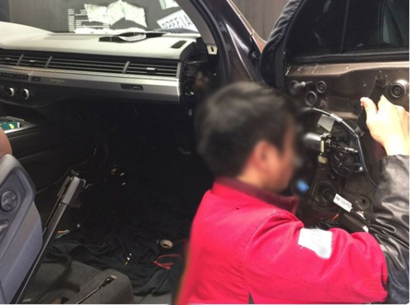 百万元奥迪q7,老款奥迪q7改装完整视频