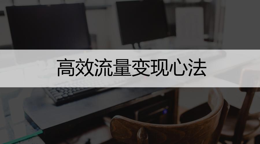 商业化流量变现的方法,流量运营商业模式