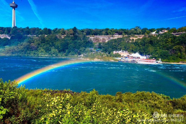 尼亚加拉大瀑布观景台,游美国尼亚加拉大瀑布