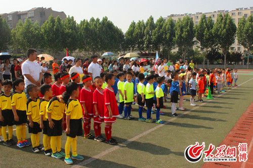 淄博足球赛幼儿园,淄博市儿童足球