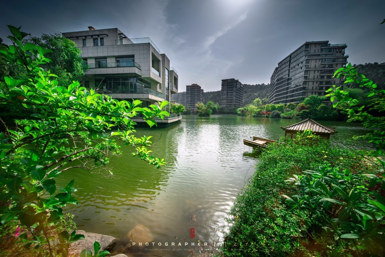 滟紫台风景,滟紫台洋房
