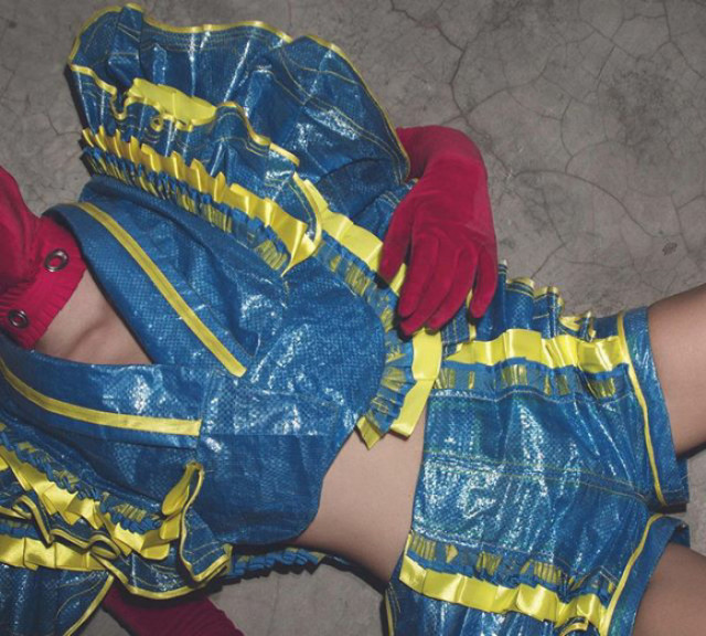 宜家购物袋重复利用,宜家超小购物袋