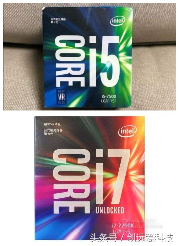 i57500i76700,英特尔i7-7700和英特尔i7-7700k