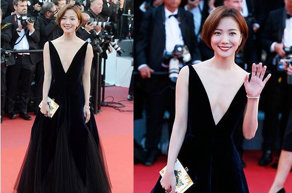 某网红穿国旗装蹭戛纳红毯,戛纳红毯穿衣乱象