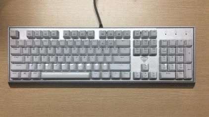 机械键盘白光版测评,cherry机械键盘推荐