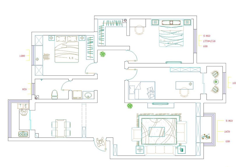 新乡156平欧式风格 (新乡宜家花园140平)