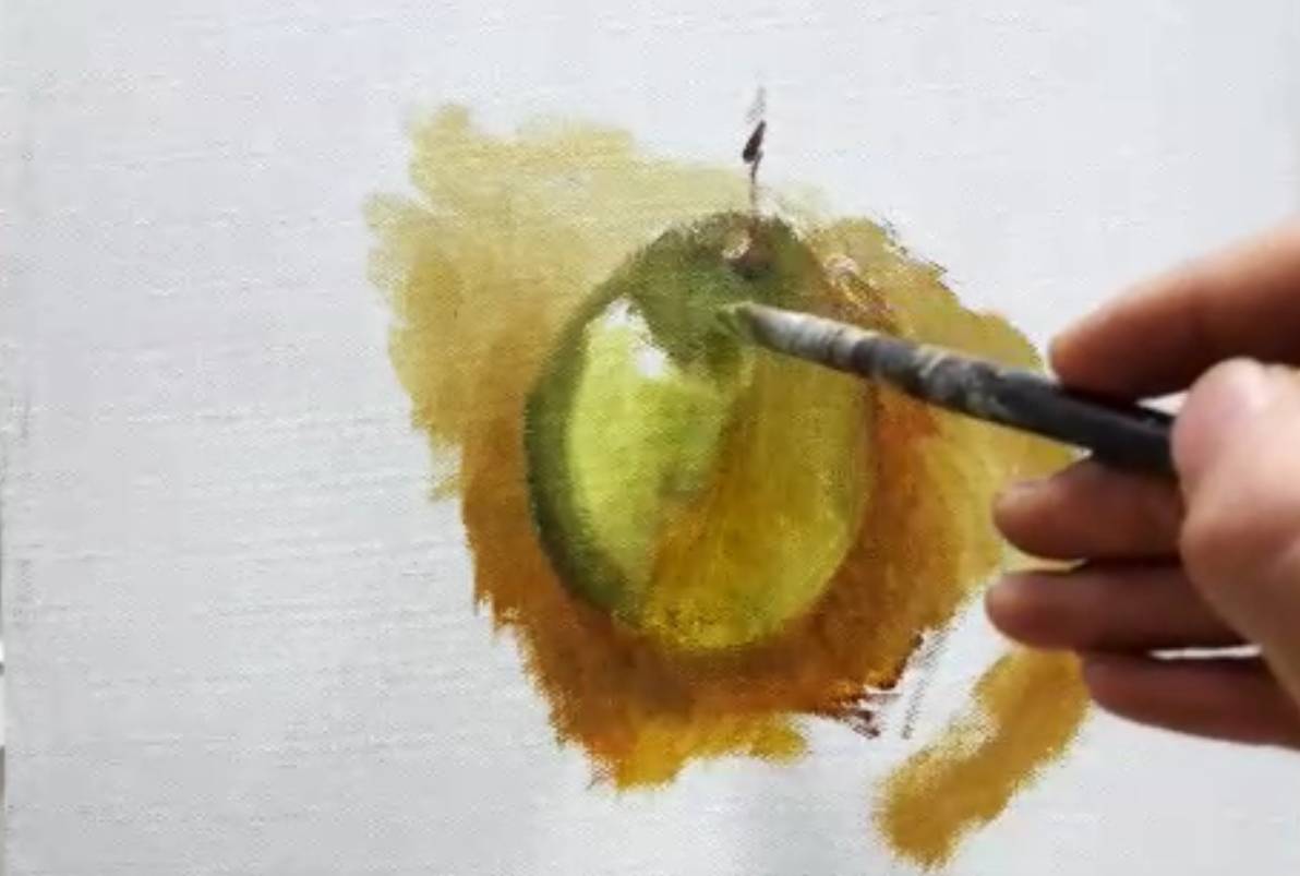 《艺术家了没》课程回顾｜单个水果铺设及工具讲解