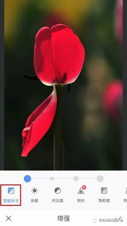 怎样对手机照片进行智能补光?能让照片如此动人?