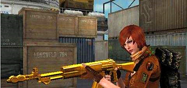 穿越火线端游土豪武器,穿越火线an94凶兽的黄金武器