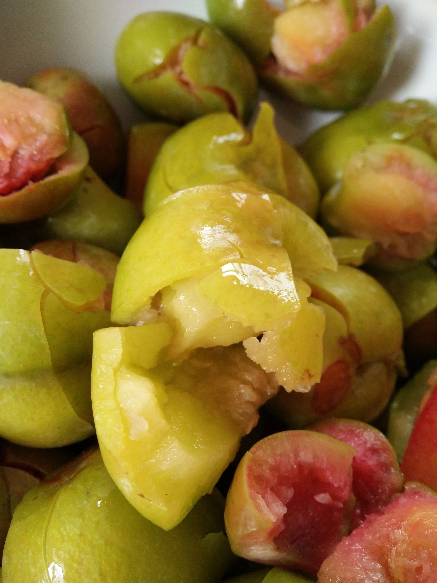 广西夹李果正宗做法,李果的吃法