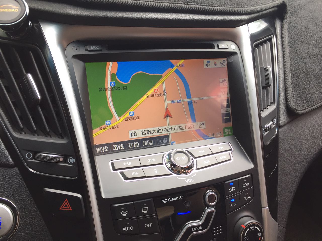 抚州原声源汽车音响索八升级伊莱奇安360全景路特仕DVD导航