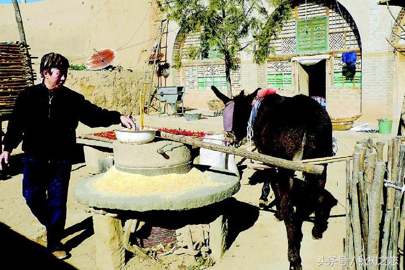 王屋山石磨盘图片,石磨盘景点