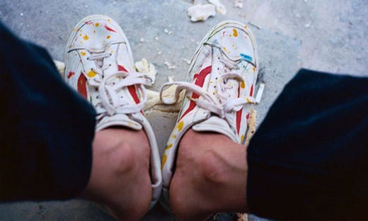 gd把这双vans活生生穿成新爆款,gd同款vans