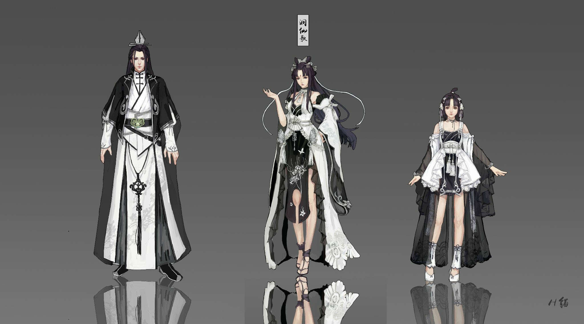 芊芊画意，专访天涯明月刀外观设计大赛最佳人气奖作者