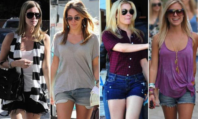 这个夏天怎样搭配牛仔短裤才时尚,牛仔短裤的夏季穿搭