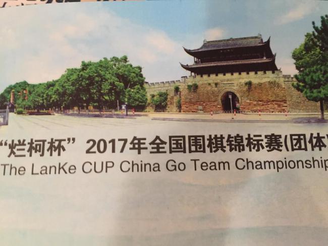 2017中国围棋大赛赛程,2018全国围棋大会正赛排名