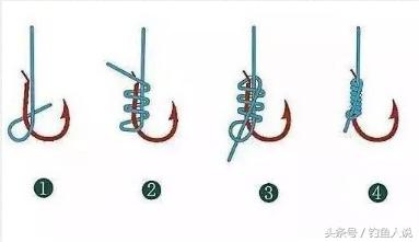 钓鱼高手都在使用的绑鱼钩方法,钓鱼快速绑鱼钩的方法简单还实用