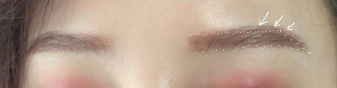 流星眉的化妆方法,流星眉妆容