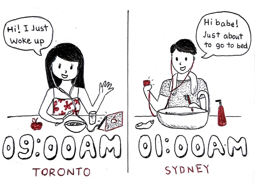 照片看了一遍又一遍异地恋,那些令人感触的异地恋照片