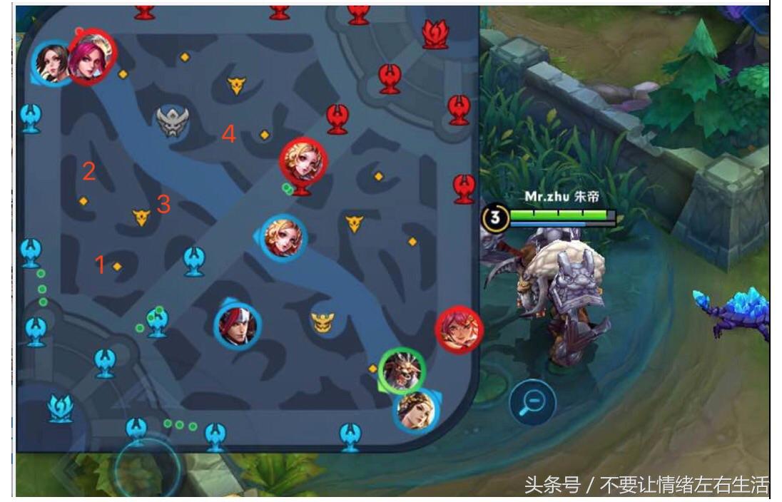 王者荣耀打野快速升4级技巧,王者荣耀快速升打野段