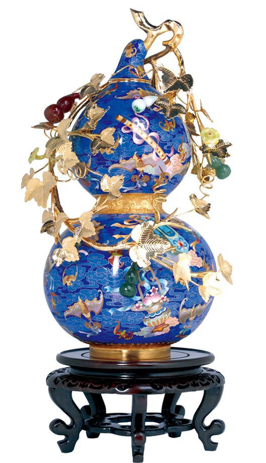 掐丝珐琅景泰蓝画法,景泰蓝掐丝珐琅是最具特色的