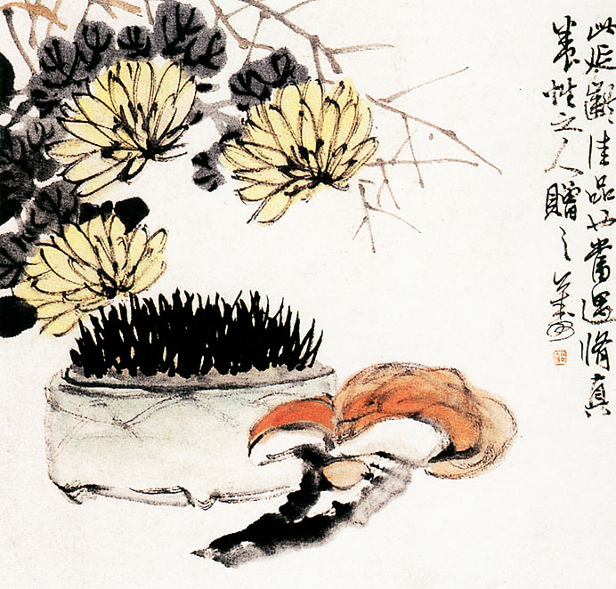 有关梅兰竹菊的中国国画作品,国画梅兰竹菊
