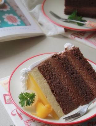 芒果慕斯蛋糕不用吉利丁和奶油,芒果慕斯蛋糕做法8寸用吉利丁粉