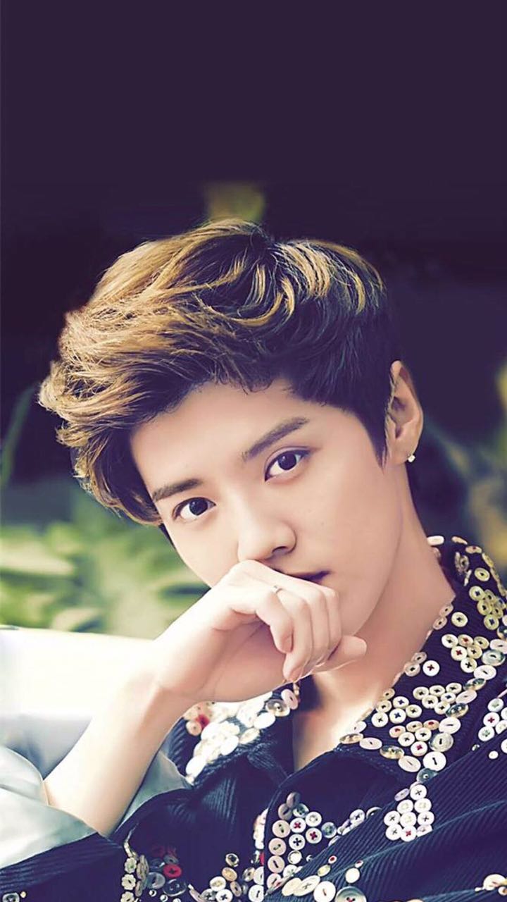 帅气鹿晗主题壁纸高清图片,鹿晗手机壁纸高清帅气动漫