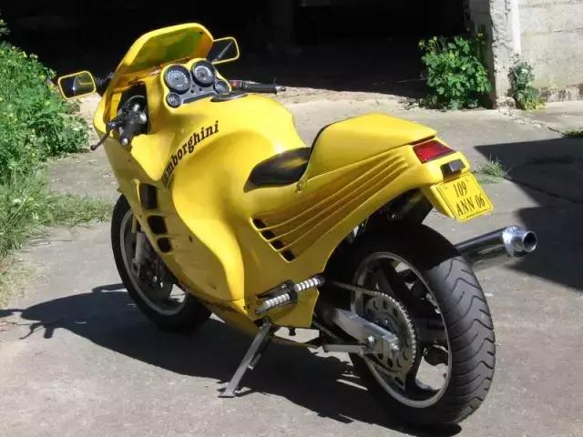 兰博基尼当年造的摩托车,兰博基尼