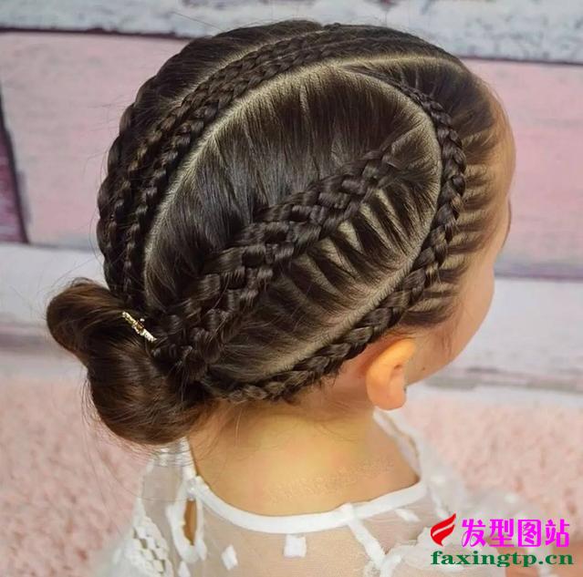 10款儿童花式编发技法合集,时尚妈咪赶快收藏起来
