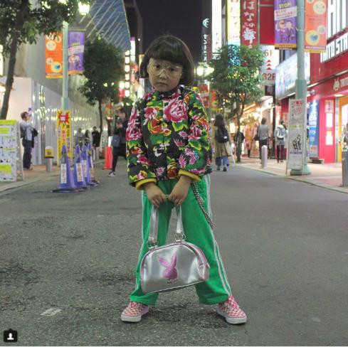 日本原宿6岁潮童,日本时尚原宿
