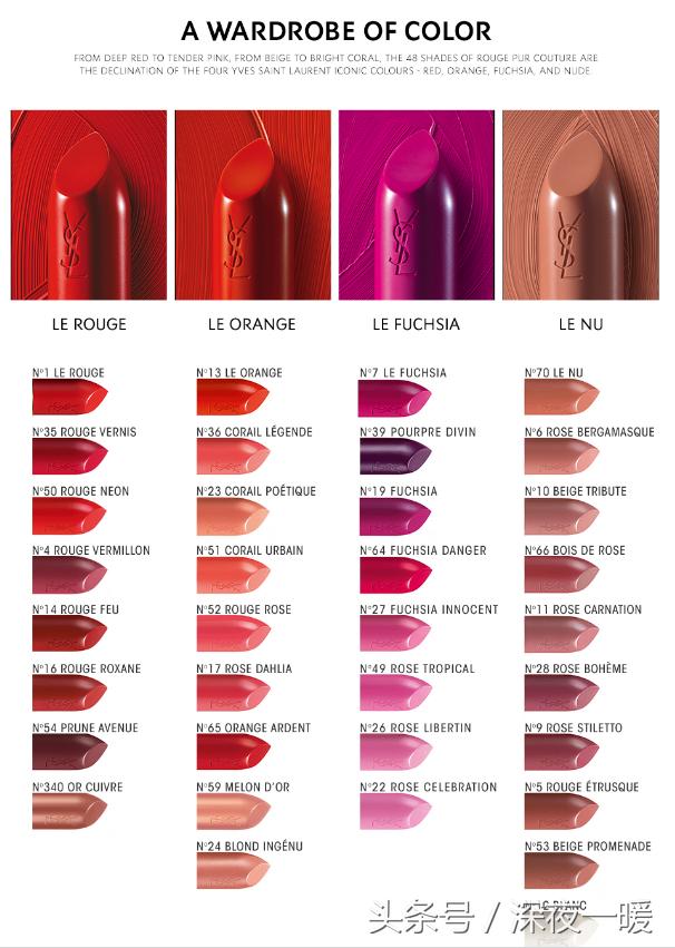 新款ysl口红怎么选,ysl品牌彩妆介绍视频大全