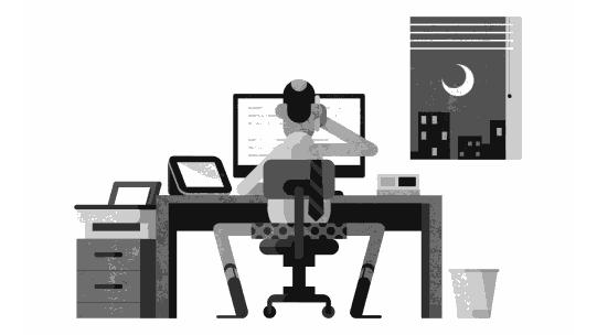 老板，近视是工伤！研究表明，越努力工作的人视力越差