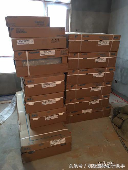 370㎡小联排装修记录，业主居然全程视频监控，估计没有工人敢乱来