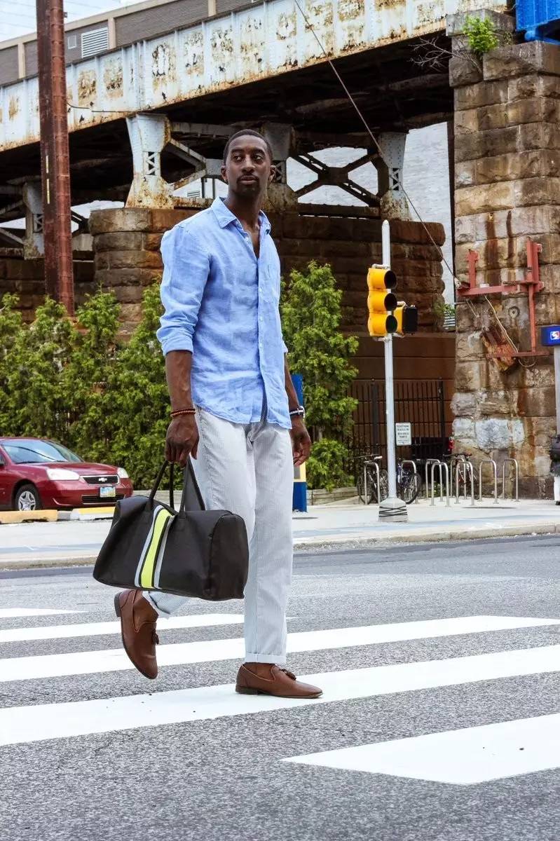 男生穿亚麻为什么很文艺,男人穿亚麻衬衫