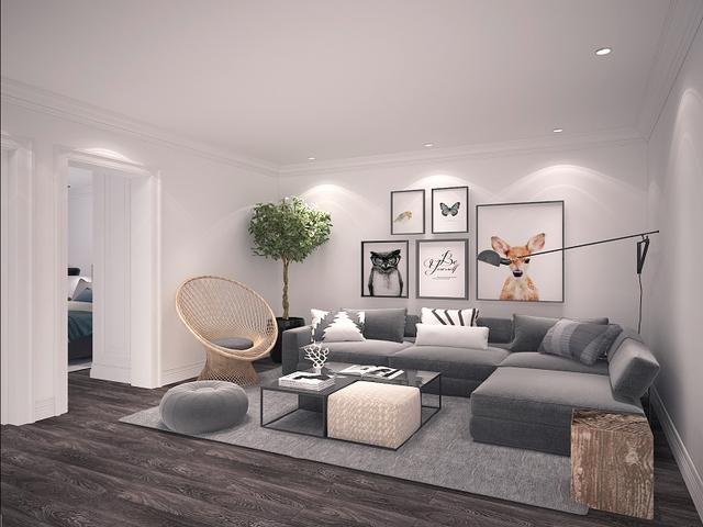 客厅是瓷砖的要怎么装饰,客厅是主人的脸面