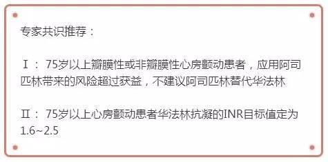 75岁以上老年抗栓治疗指南,老年医学专家共识