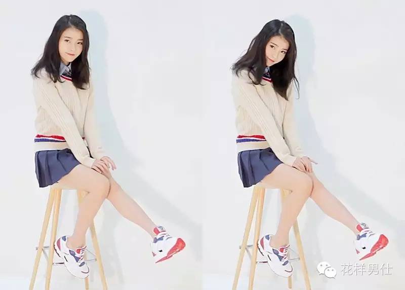 高颜值运动风女孩,运动妹子