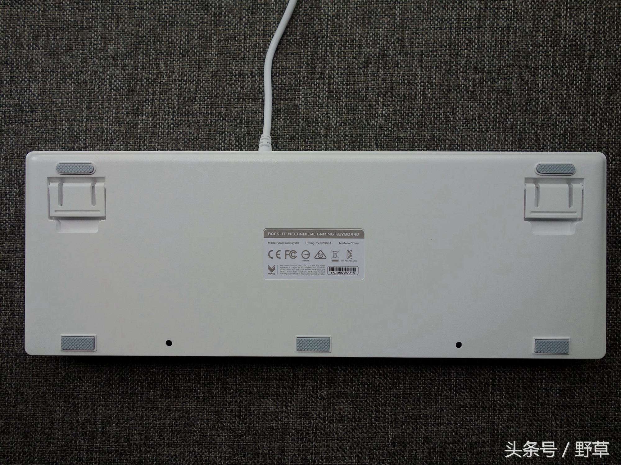 雷柏v500srgb机械键盘,雷柏v500合金版键盘黑轴测评