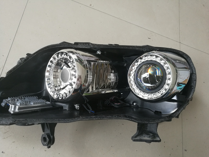 菏泽大众辉腾来夜狼汽车照明升级车灯
