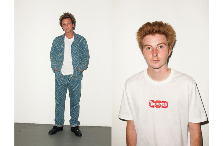 为了穿上死贵的LV,我决定去应聘Supreme的模特一职