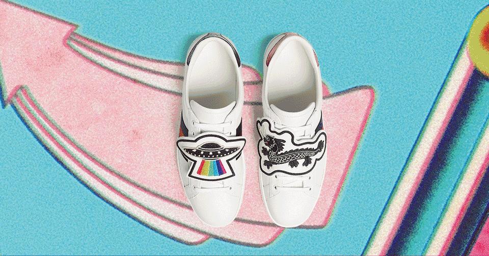 gucci最新小白鞋,gucci小白鞋让你的鞋子更加有品味