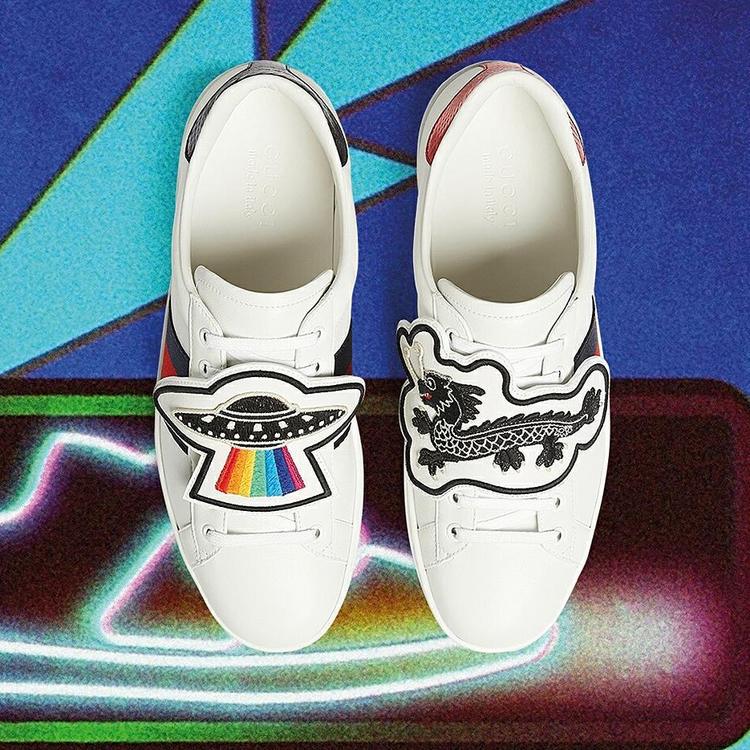 gucci复古low小白鞋 (新款gucci小白鞋)