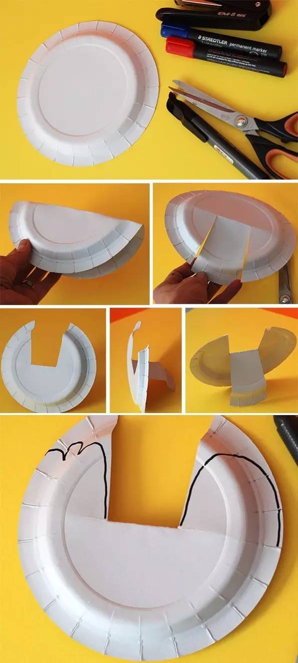 幼儿撕纸动物手工作品简单又好看,立体手工制作幼儿园废物利用动物